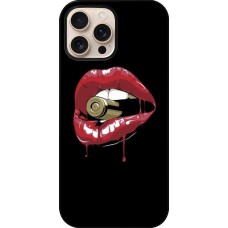 iPhone 16 Pro Max Case Hülle - Lips bullet