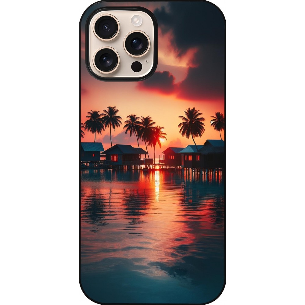 iPhone 16 Pro Max Case Hülle - Paradies Malediven