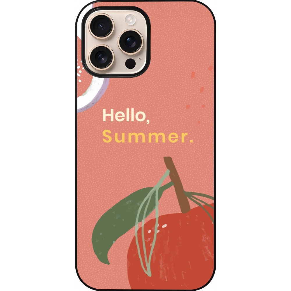 Coque iPhone 16 Pro Max - Summer 2025 Hello summer
