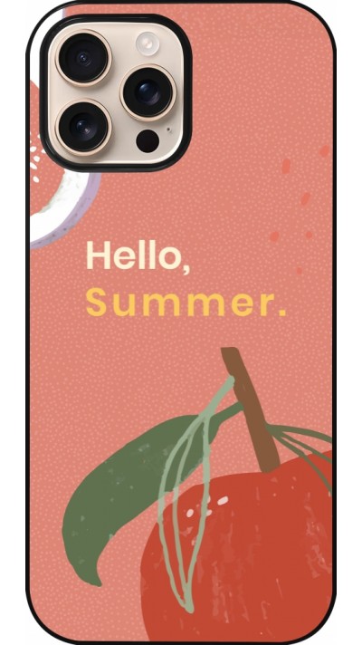 Coque iPhone 16 Pro Max - Summer 2025 Hello summer