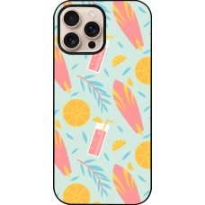 Coque iPhone 16 Pro Max - Summer 2025 Pattern citron