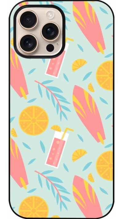 Coque iPhone 16 Pro Max - Summer 2025 Pattern citron