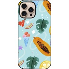 Coque iPhone 16 Pro Max - Summer 2025 Pattern papaya