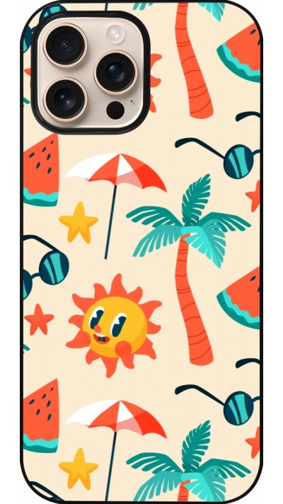 Coque iPhone 16 Pro Max - Summer 2025 Pattern soleil