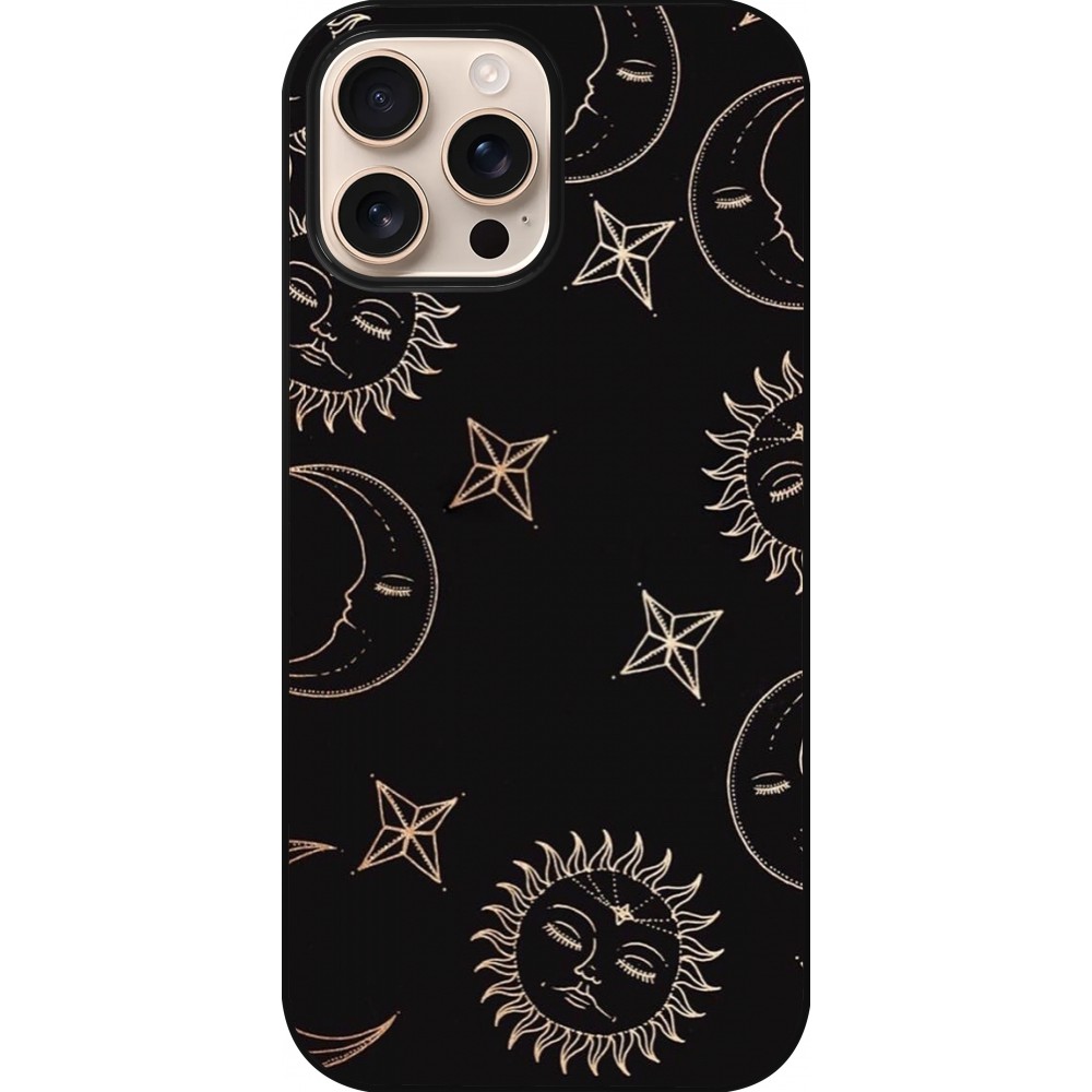 Coque iPhone 16 Pro Max - Suns and Moons