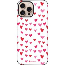 iPhone 16 Pro Max Case Hülle - Valentine 2022 Many pink hearts