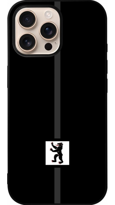 iPhone 16 Pro Max Case Hülle - Silikon schwarz Kanton AI schwarz