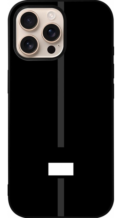 iPhone 16 Pro Max Case Hülle - Silikon schwarz Kanton FR schwarz