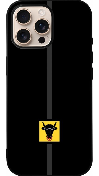 iPhone 16 Pro Max Case Hülle - Silikon schwarz Kanton UR schwarz