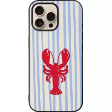 Coque iPhone 16 Pro Max - Silicone rigide noir Red lobster 2026