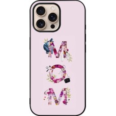 iPhone 16 Pro Max Case Hülle - Silikon schwarz Mom 2024 girly mom