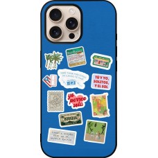 iPhone 16 Pro Max Case Hülle - Silikon schwarz Seals of the Dominican Republic DTMF