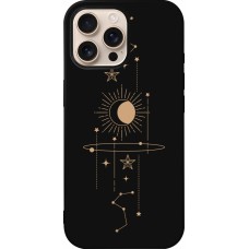 Coque iPhone 16 Pro Max - Silicone rigide noir Spring 23 astro