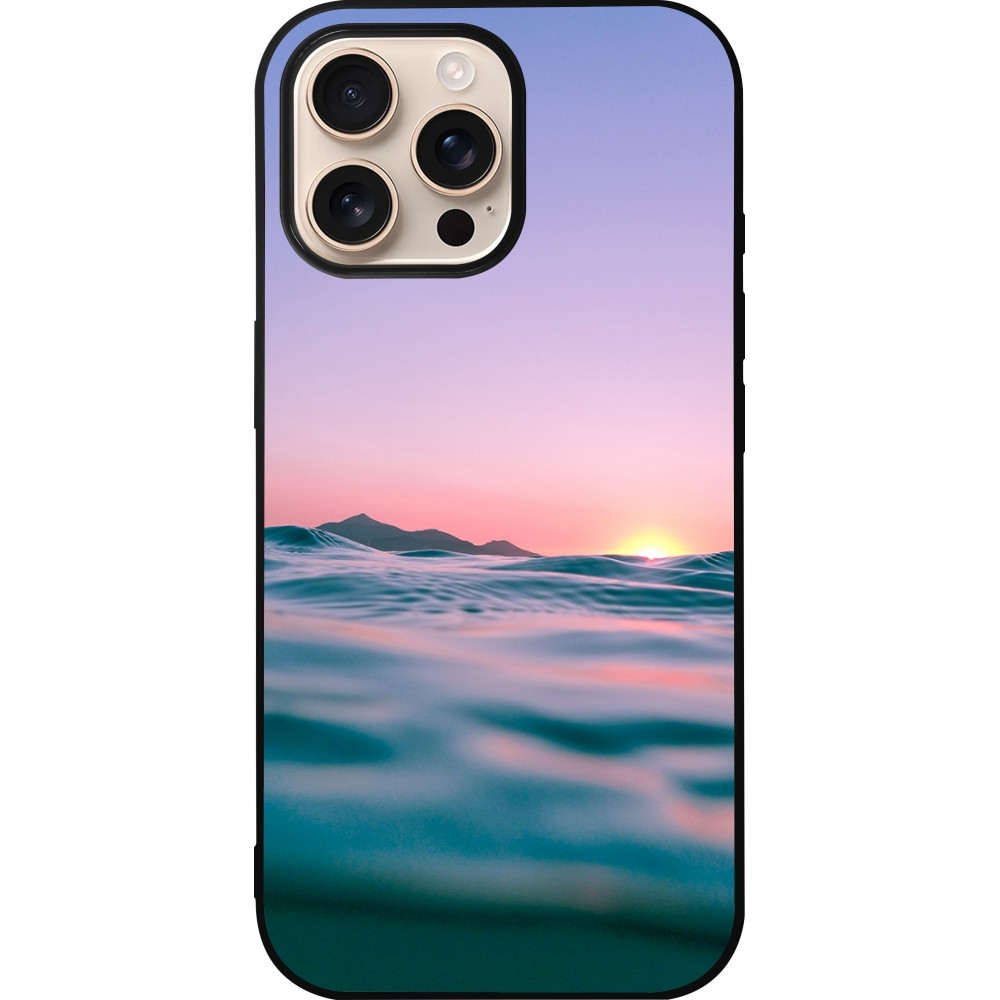 Coque iPhone 16 Pro Max - Silicone rigide noir Summer 2021 12
