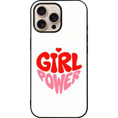 Coque iPhone 16 Pro Max - Silicone rigide noir Womens day 2026 6