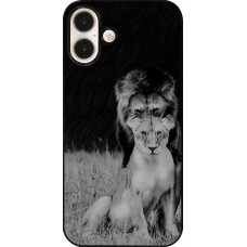 iPhone 16 Plus Case Hülle - Angry lions