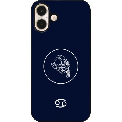 iPhone 16 Plus Case Hülle - Astrologie Krebs