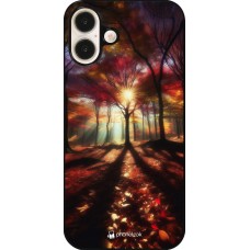 iPhone 16 Plus Case Hülle - Herbstlicher goldener Glanz