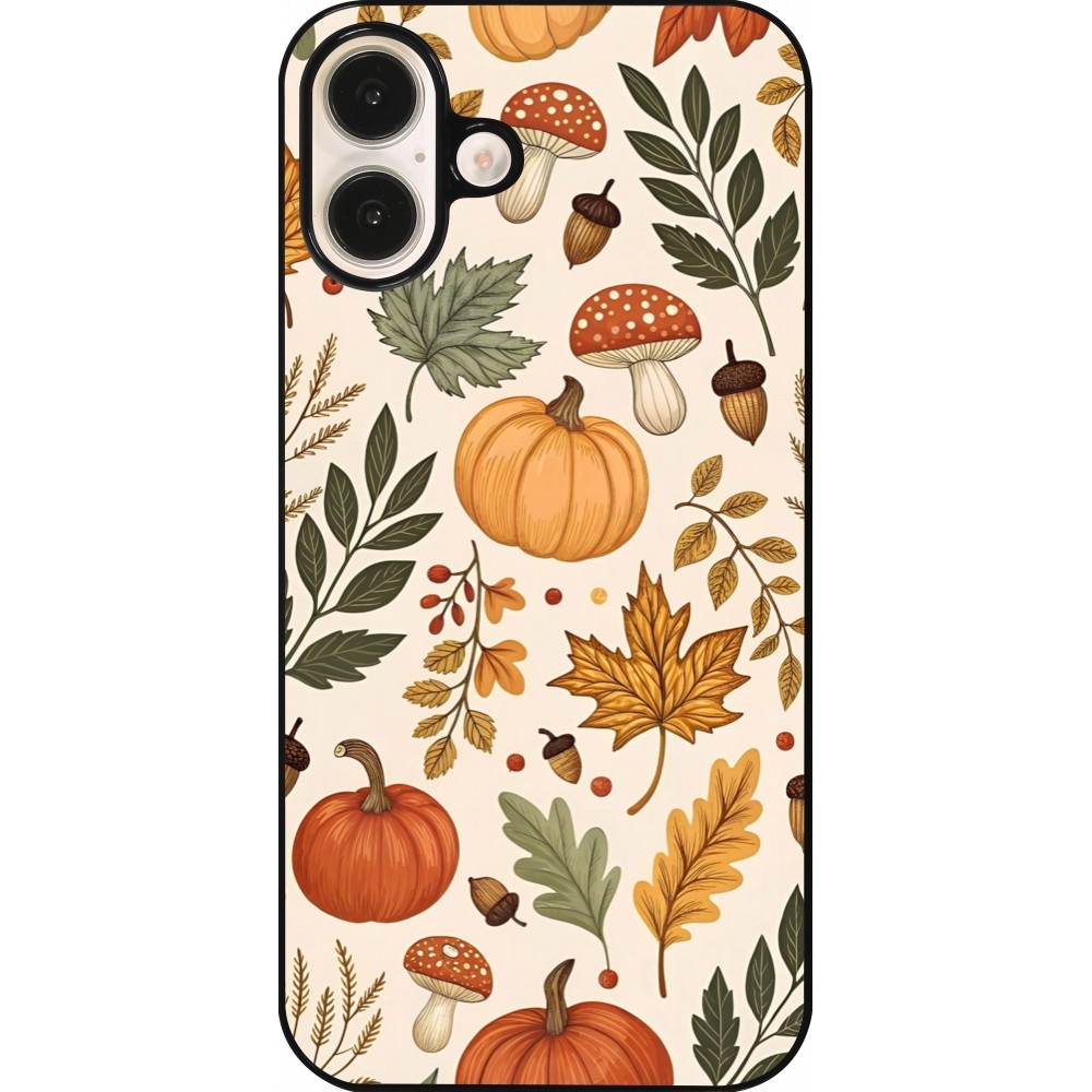 Coque iPhone 16 Plus - Autumn 25 Autumn pattern