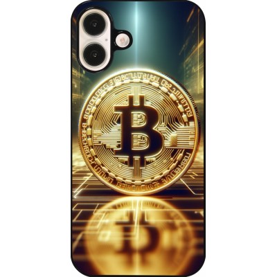 iPhone 16 Plus Case Hülle - Bitcoin Stehen