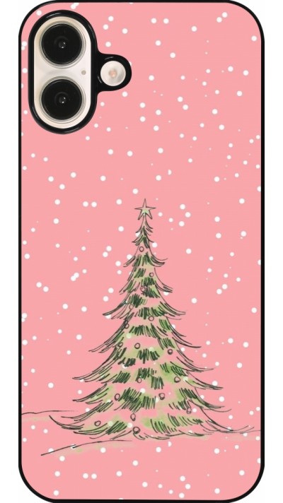 Coque iPhone 16 Plus - Christmas 25 Pink Tree
