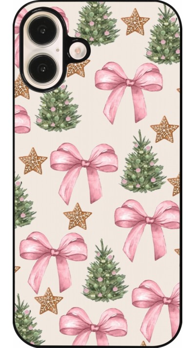 Coque iPhone 16 Plus - Christmas 25 Vintage Ribbons