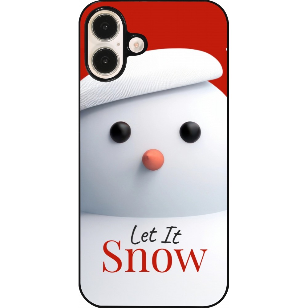 Coque iPhone 16 Plus - Christmas 25 Xmas Snowman