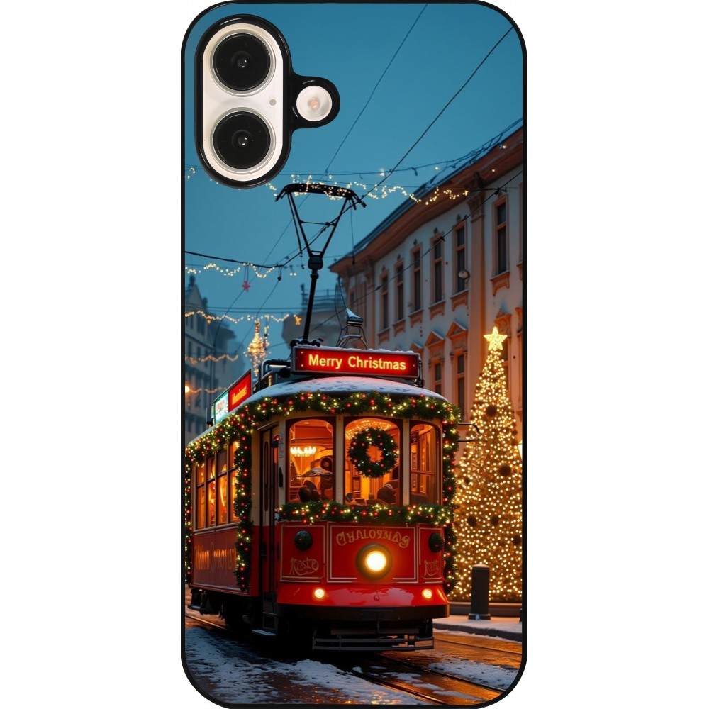 Coque iPhone 16 Plus - Christmas 25 Xmas Train