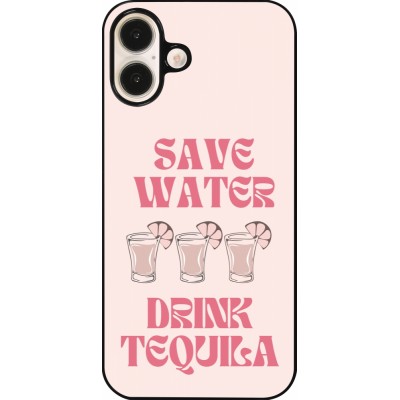 iPhone 16 Plus Case Hülle - Cocktail Save Water Drink Tequila