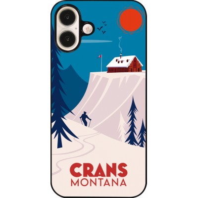 iPhone 16 Plus Case Hülle - Crans-Montana Cabane