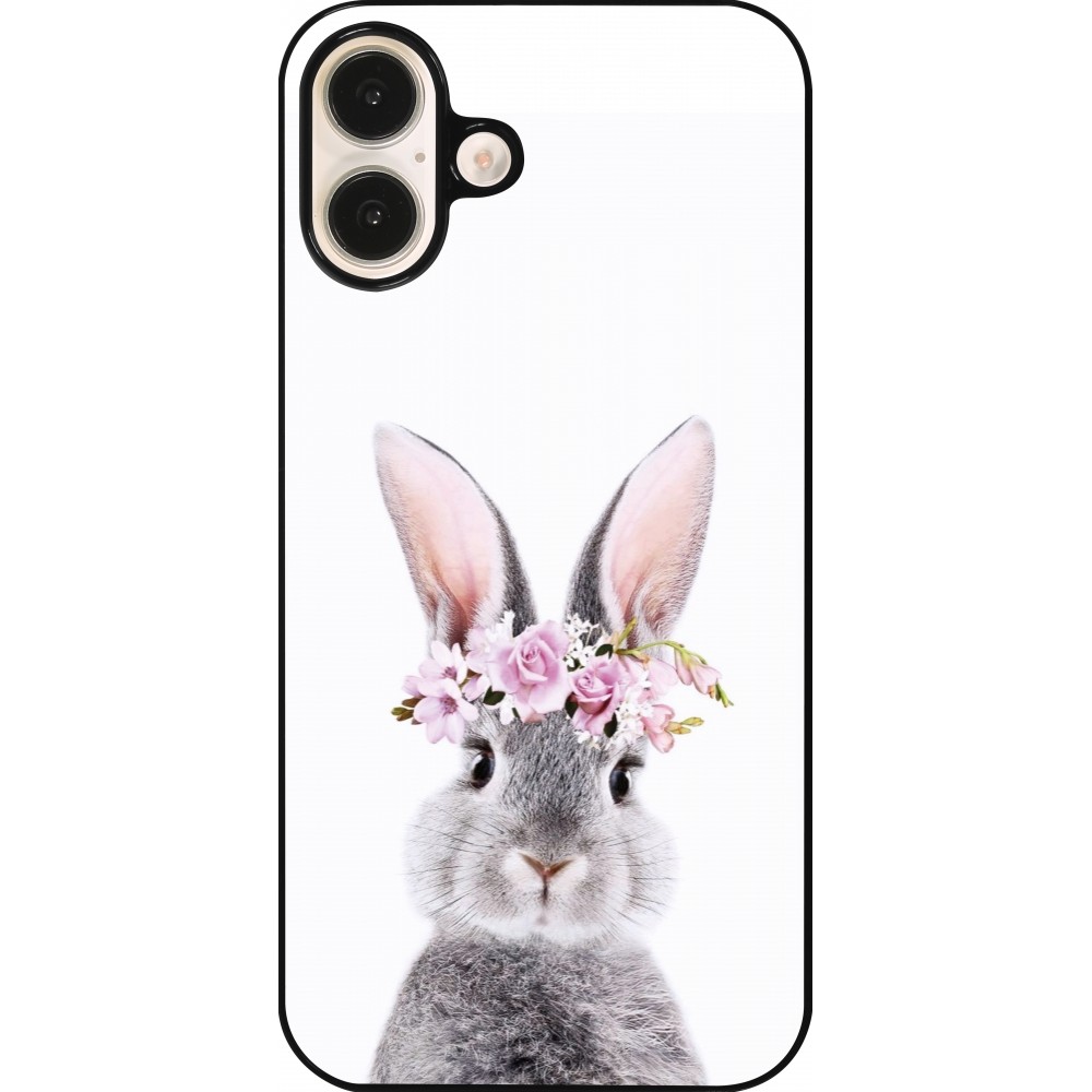 iPhone 16 Plus Case Hülle - Easter 2023 flower bunny