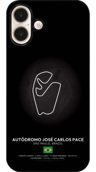 Coque iPhone 16 Plus - F1 Track 2025 Brazil