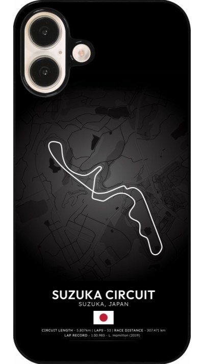 Coque iPhone 16 Plus - F1 Track 2025 Japan
