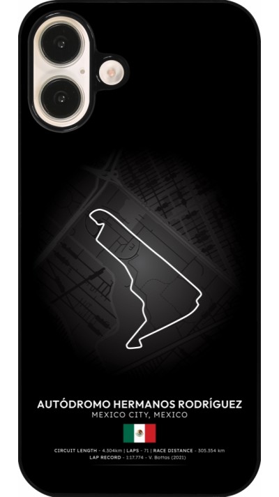 iPhone 16 Plus Case Hülle - F1 Track 2025 Mexico