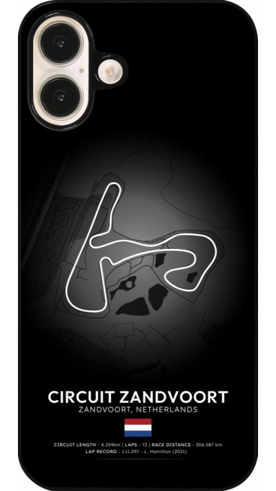 iPhone 16 Plus Case Hülle - F1 Track 2025 Netherlands