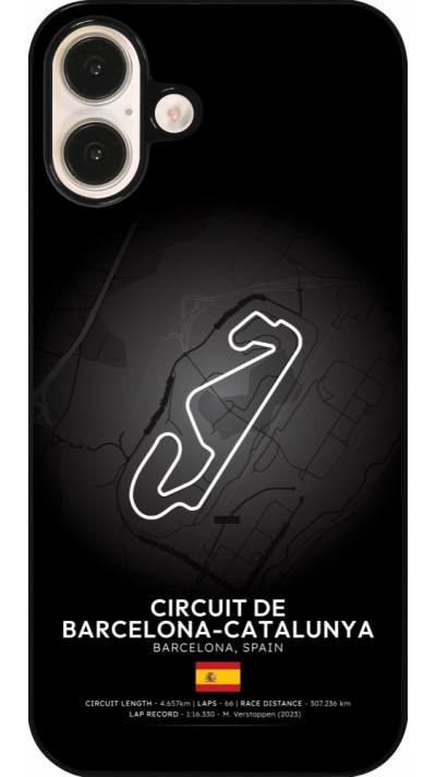 iPhone 16 Plus Case Hülle - F1 Track 2025 Spain