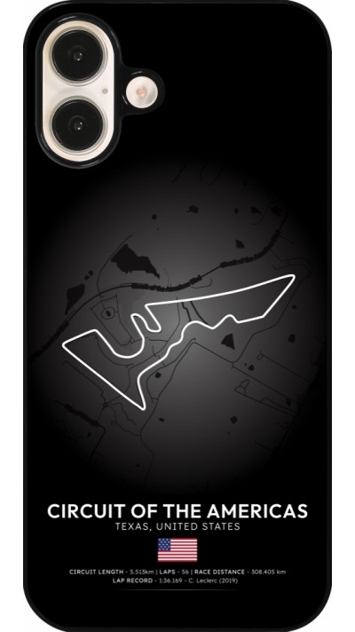 iPhone 16 Plus Case Hülle - F1 Track 2025 United States