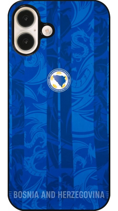 iPhone 16 Plus Case Hülle - Bosnien und Herzegowina 2026 personalisierbares Fussballtrikot