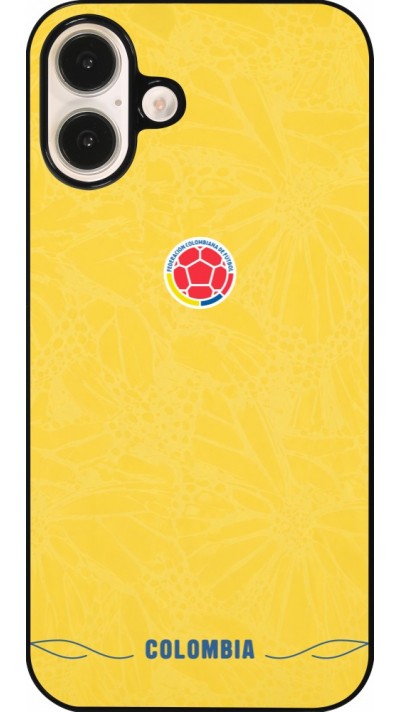 Coque iPhone 16 Plus - Maillot de football Colombie 2026 personnalisable