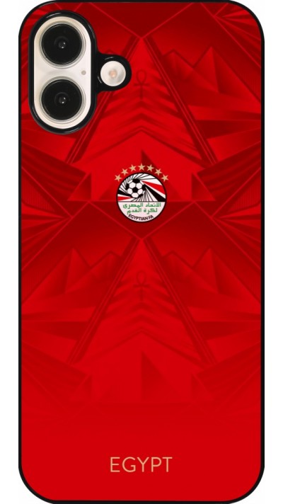 iPhone 16 Plus Case Hülle - Ägypten 2026 personalisierbares Fussballtrikot