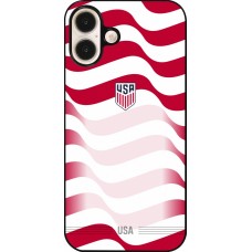 iPhone 16 Plus Case Hülle - Vereinigten Staaten 2026 personalisierbares Fussballtrikot