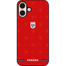 Coque iPhone 16 Plus - Maillot de football Panama 2026 personnalisable