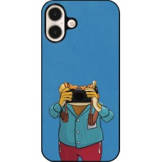 Coque iPhone 16 Plus - Frog with camera DTMF