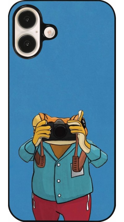 iPhone 16 Plus Case Hülle - Frog with camera DTMF