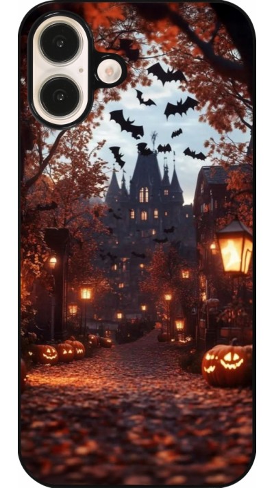 Coque iPhone 16 Plus - Halloween 2025 Haunted house