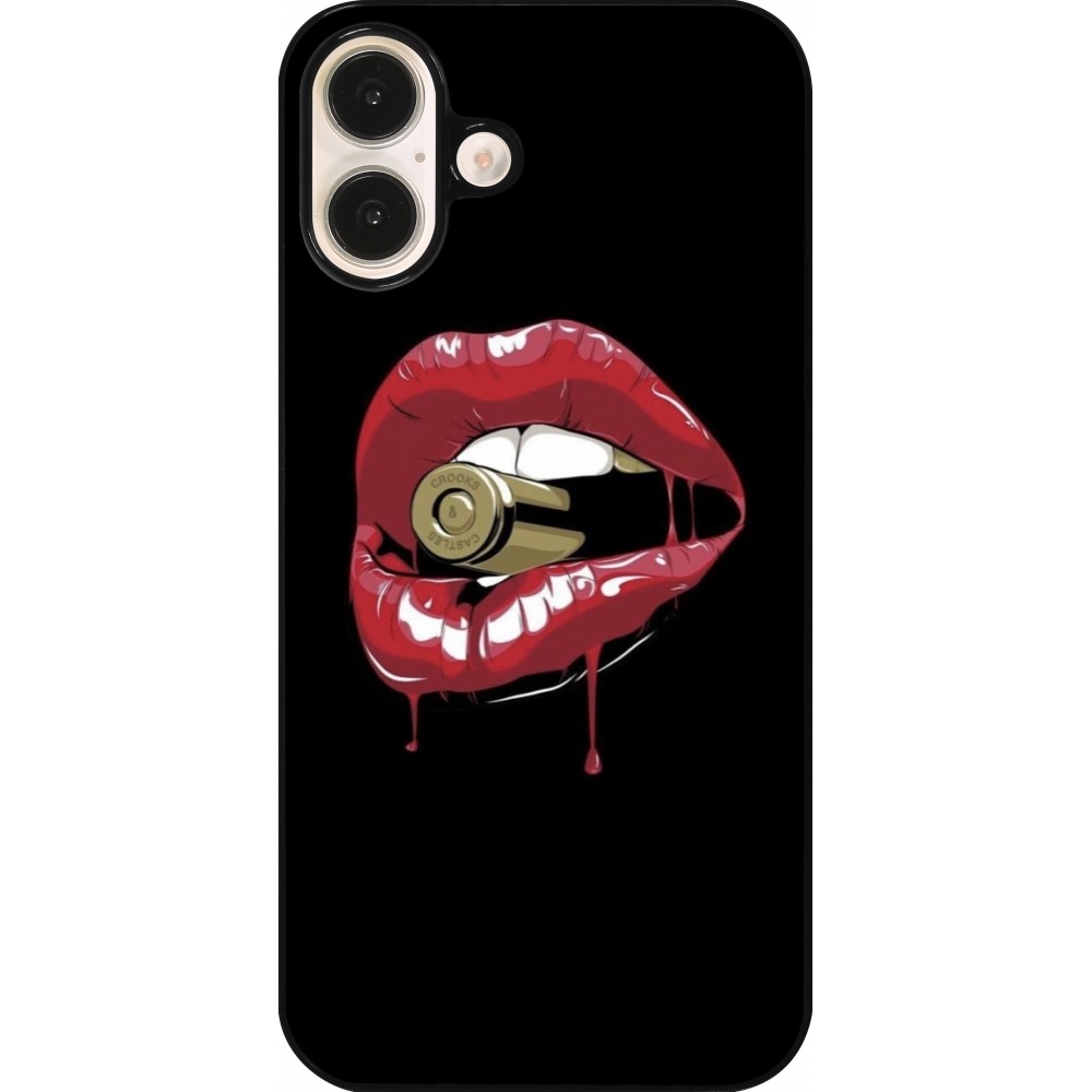 Coque iPhone 16 Plus - Lips bullet