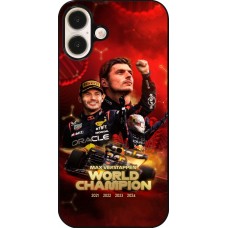 iPhone 16 Plus Case Hülle - Max Verstappen Champion 2023