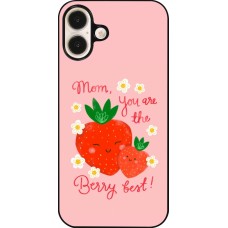 iPhone 16 Plus Case Hülle - Mom 2026 Berry best