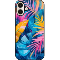 iPhone 16 Plus Case Hülle - Palms Blue