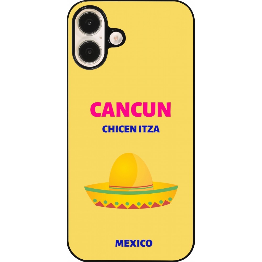 iPhone 16 Plus Case Hülle - Pop Summer Destination Cancun